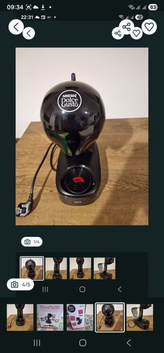 Edpressor cafea Krups Infinissima