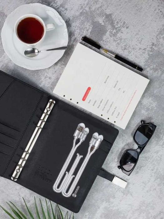 Ежедневник с Power Bank 8000mAh и флешкой – планер A5