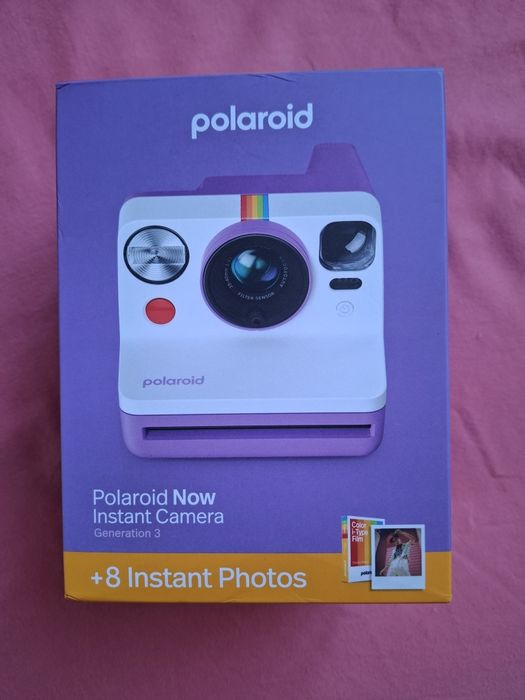 Фотоапарат за моментни снимки POLAROID NOW GEN 3 PURPLE
