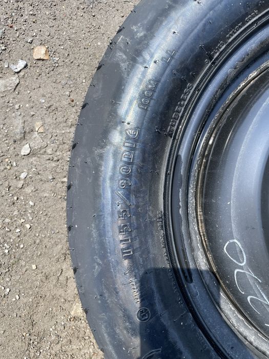 Резервна гума/патерица 16ка 5х114.3 Hyundai, Kia