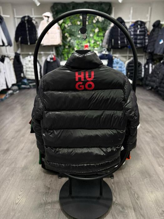 Мъжко зимно яке в черно