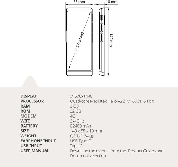 Карманный онлайн переводчик Vasco V4 с международной безлимитной SIM