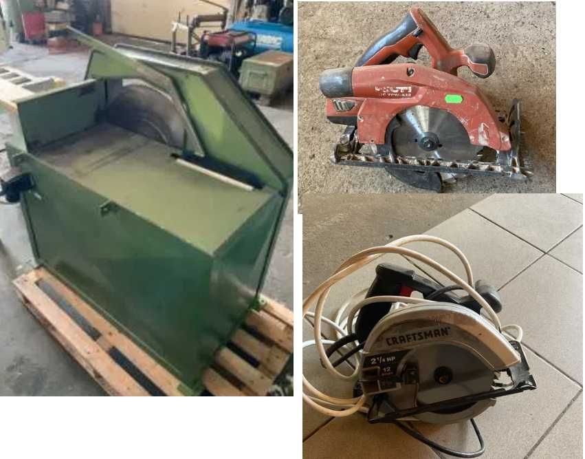 Circular Hilti baterie ,Crafstman 110v ,circular 600 mm