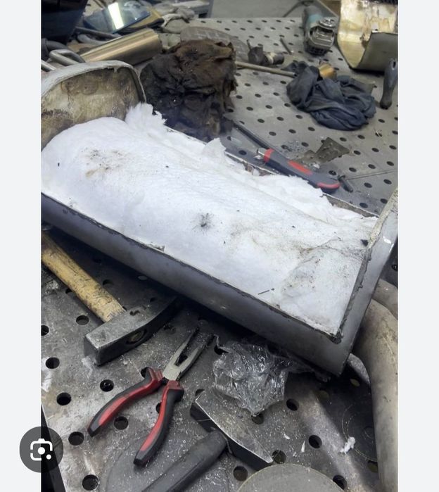 Мерседес глушитель ремонт