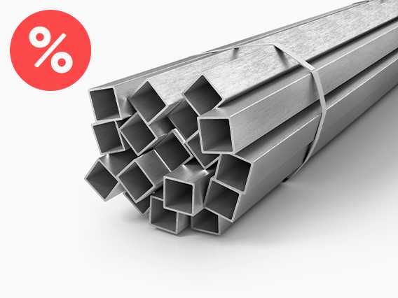 OFERTA ! NOU ! TEAVA ZINCATA 40x40x2 mm la 6 metri ! SUPEROFERTA !!!