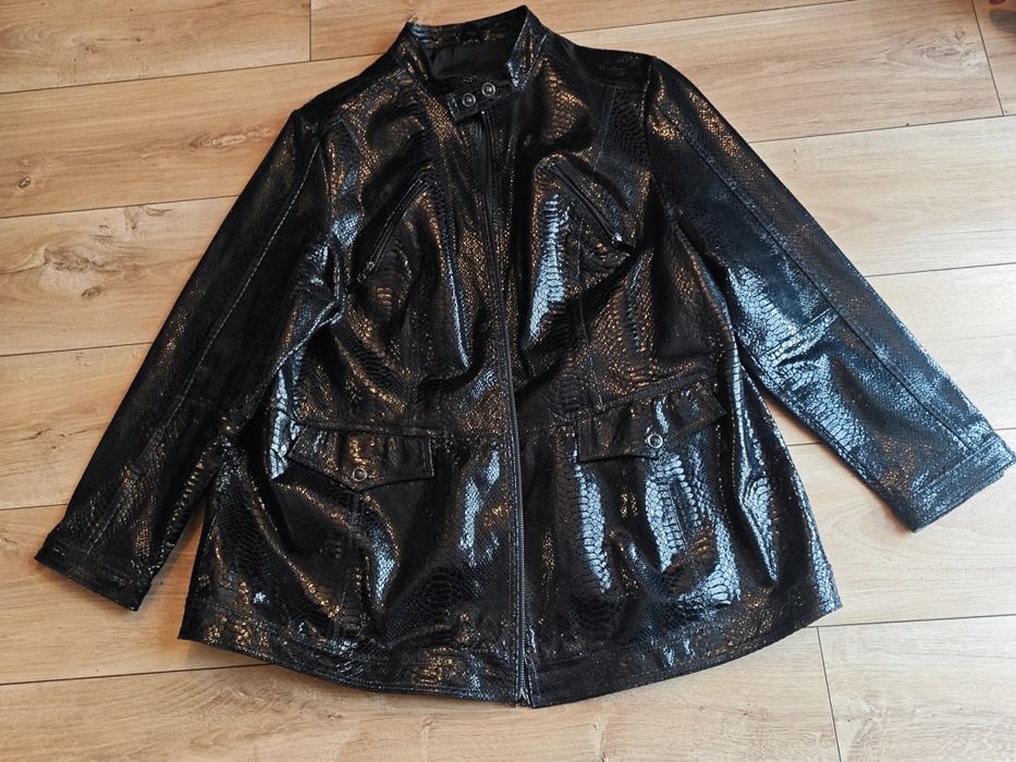 Cardigan geaca Snake Skin piele DAMA Custom M