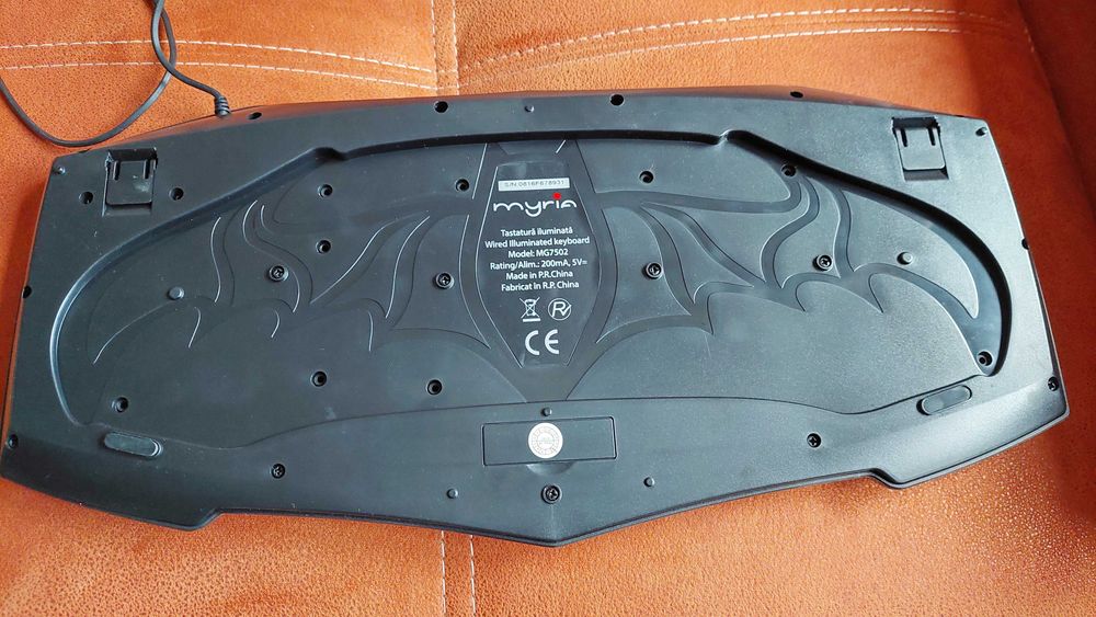 Tastatura Gaming Myria BATMAn iluminata