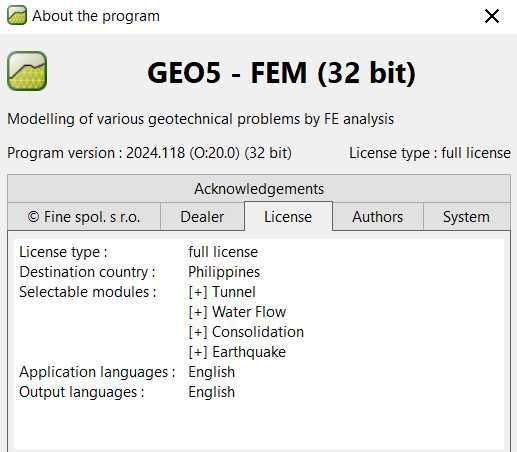 Fine GEO5 2024 Professional Software ENG Licență Permanenta!