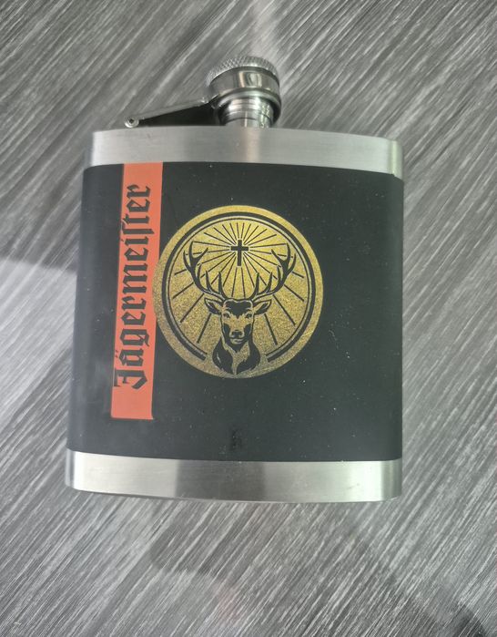 Коврик барный и фляжка Jagermeiste