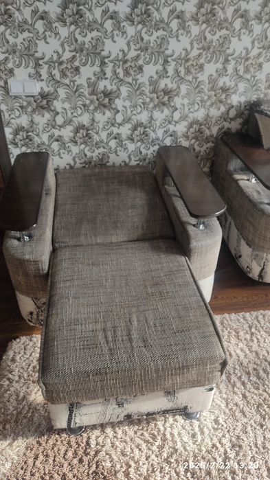 Диван угловой +кресло(трансформер)