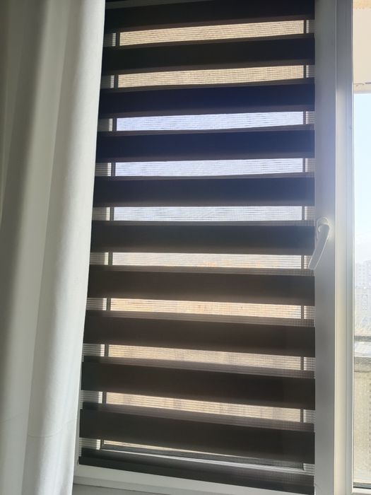 Рулонные шторы день и ночь