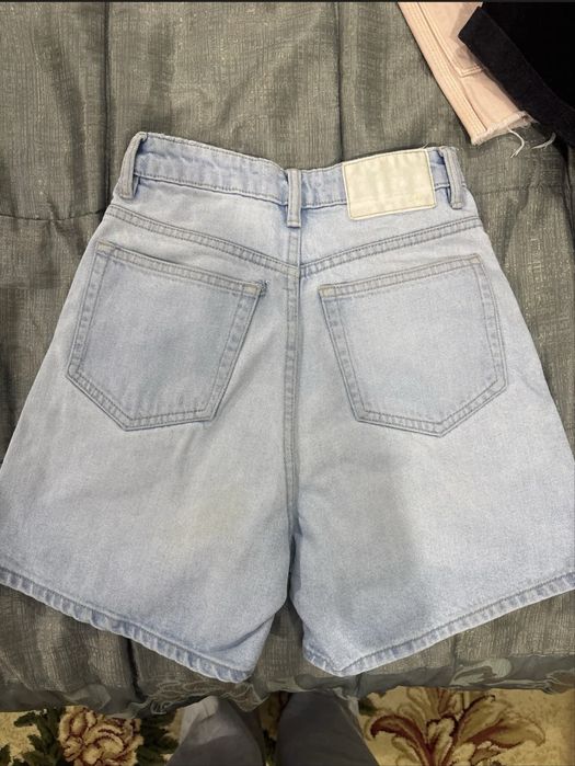 шорты джинсовые zara