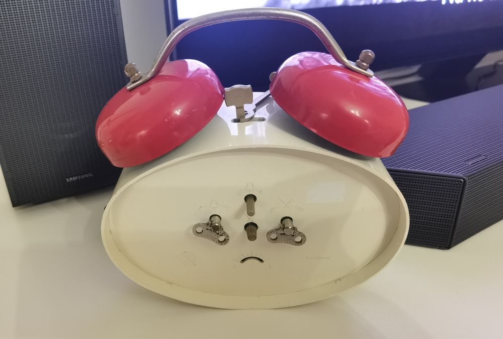 Ceas Birou Avronel Mickey Mouse rar!