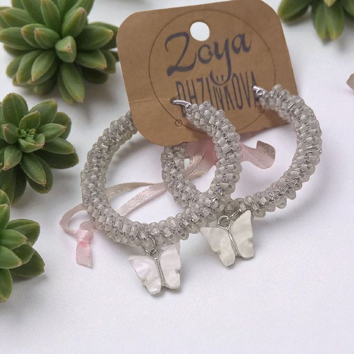 Обеци ръчна изработка