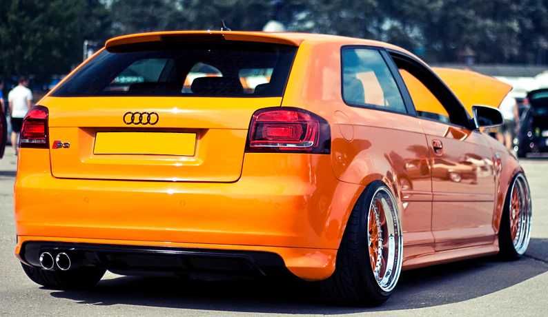 Prelungire spoiler difuzor bara spate Audi A3 8P Coupe S3 S line RS3