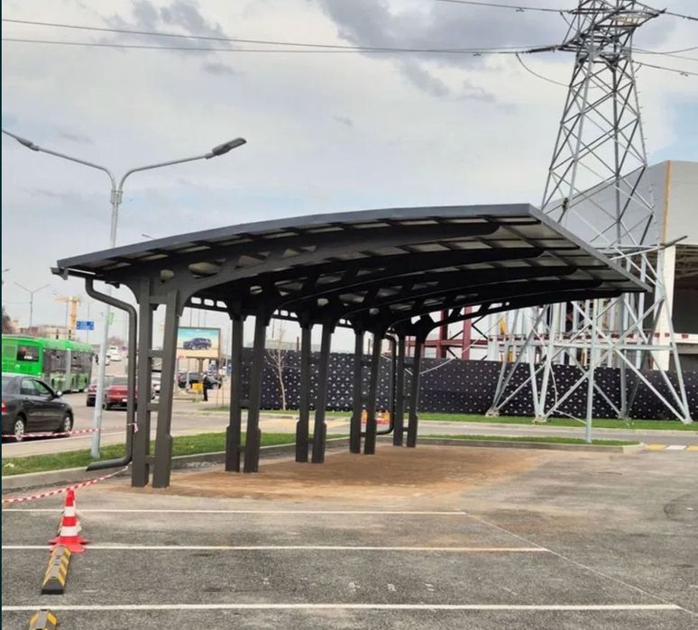 Готовый навес под ключ