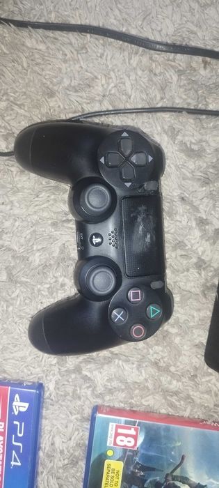 PS4 Slim 1TB SSD - Încărcare Rapidă + 5 Jocuri de Top