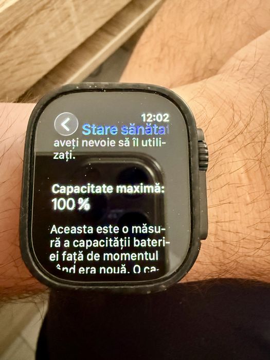Iwatch ultra2 black, in garantie, la cutie