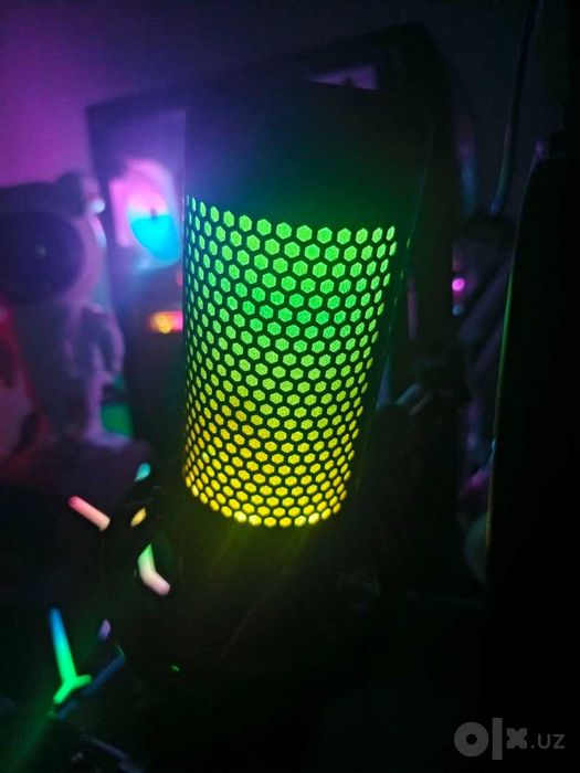 Микрофон RGB HyperX QuadCast S $120 sotiladi