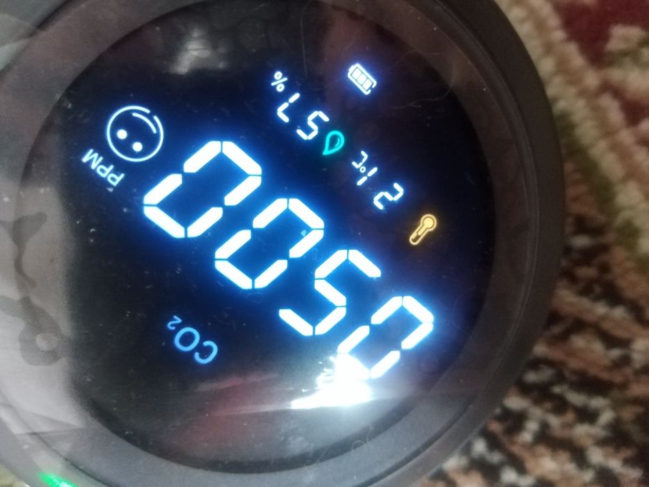 Senzor co2 cu higrometru și termometru