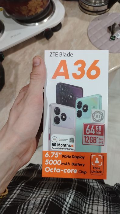 ZTE Blade A36 64GB Black