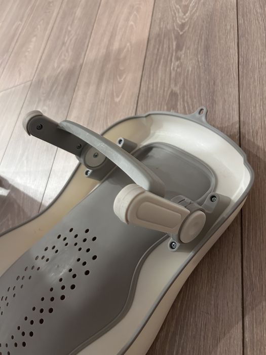 Горка в ванночку с термометром.