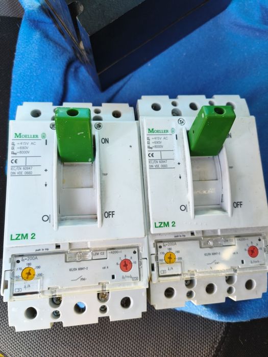 Întrerupător automat Eaton 200A 4P LZMC2-4-A200-I – nou, nefolosit