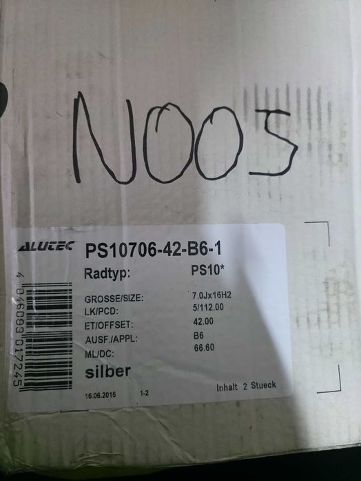 Jante Aliaj 5x112 16'' Skoda Octavia Superb Karoq Yeti - NOI