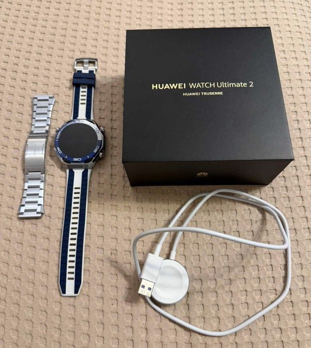Huawei Watch Ultimate 2 Blue + brățară titan
