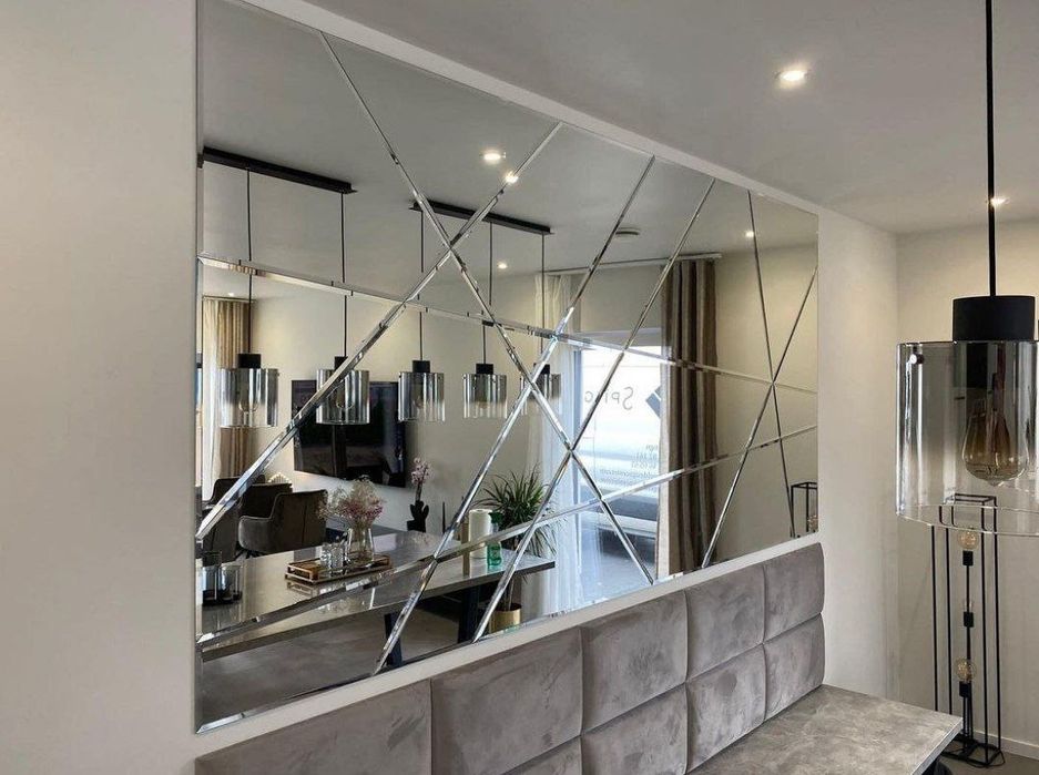 Ромбик Rombik Zerkila Витрина полка Витраж Ойна кесиш хизмати.Душкабин