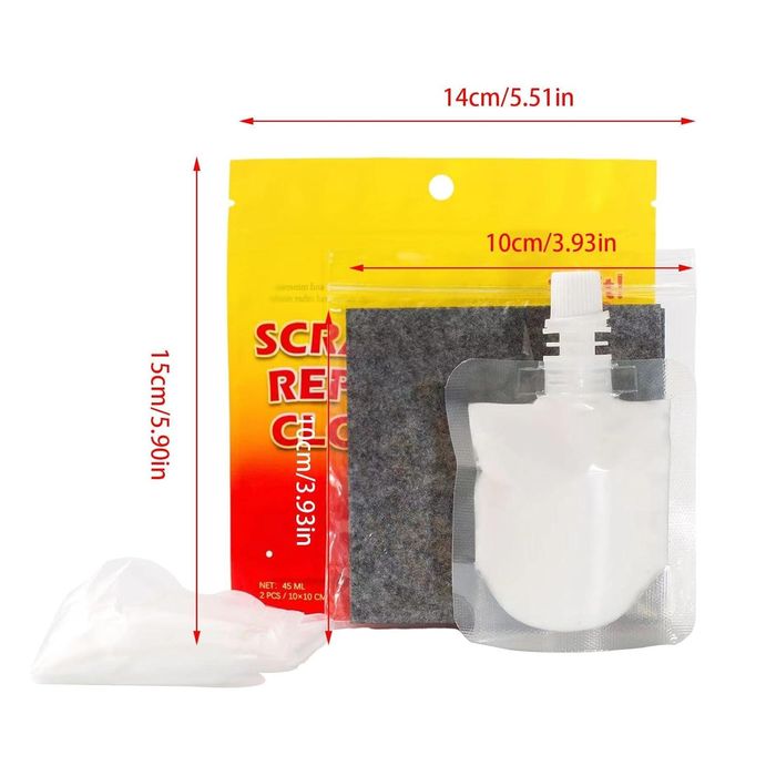 комплект за премахване на дрсакотини от автомобилната боя scratch ...