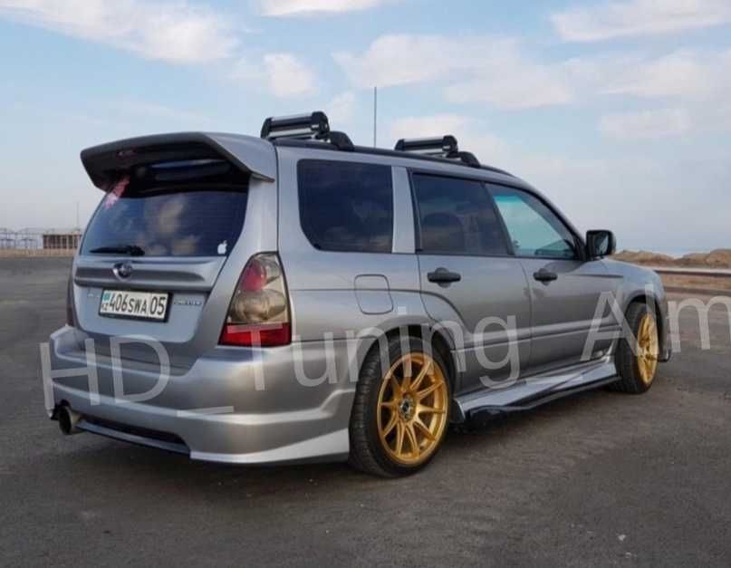 Пороги AERO Subaru Forester SG Рестайлинг