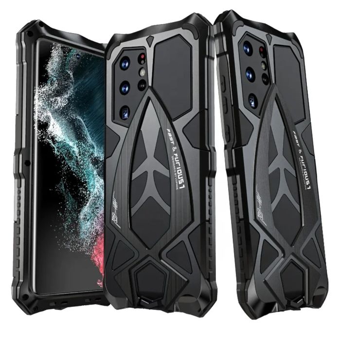 Samsung S25 Ultra uchun Steel Guard: Zarbaga chidamli metall g'ilof