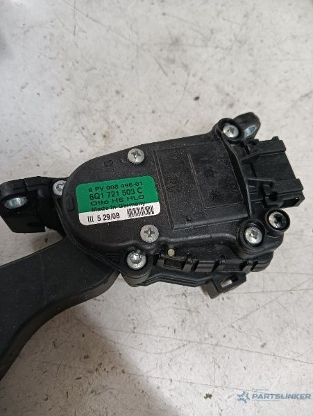 Pedala Acceleratie Seat Ibiza Iv (6L1) [ 2002 - 2009 ] Oem 6Q1721603C