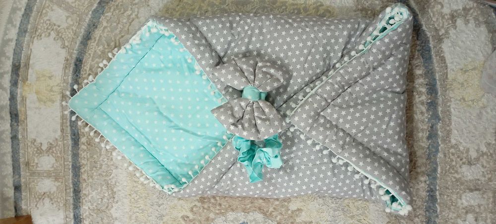 Комплект конверт и одеяло с матрасчиком