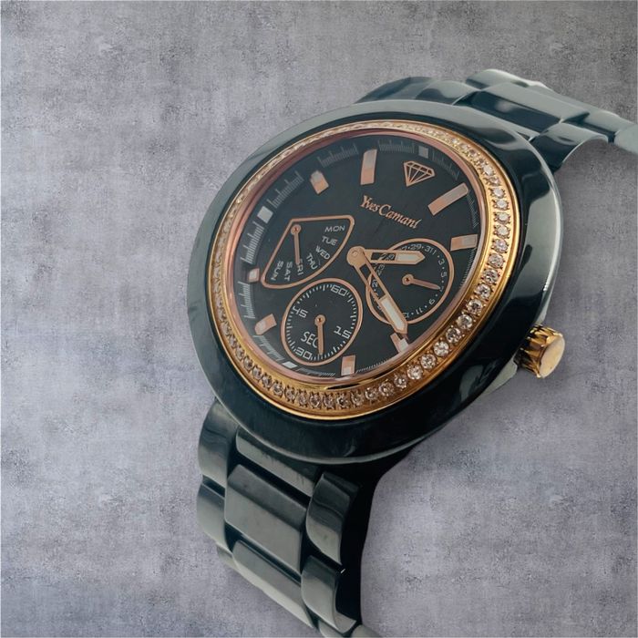 Yves Camani фул керамик дамски часовник