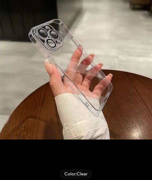 Iphone 16,15,14,13 всички модели кейс с протектор за камерата