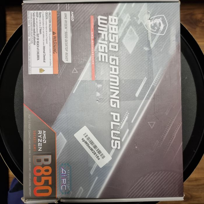 Placa de baza MSI B850 GAMING PLUS WIFI6E