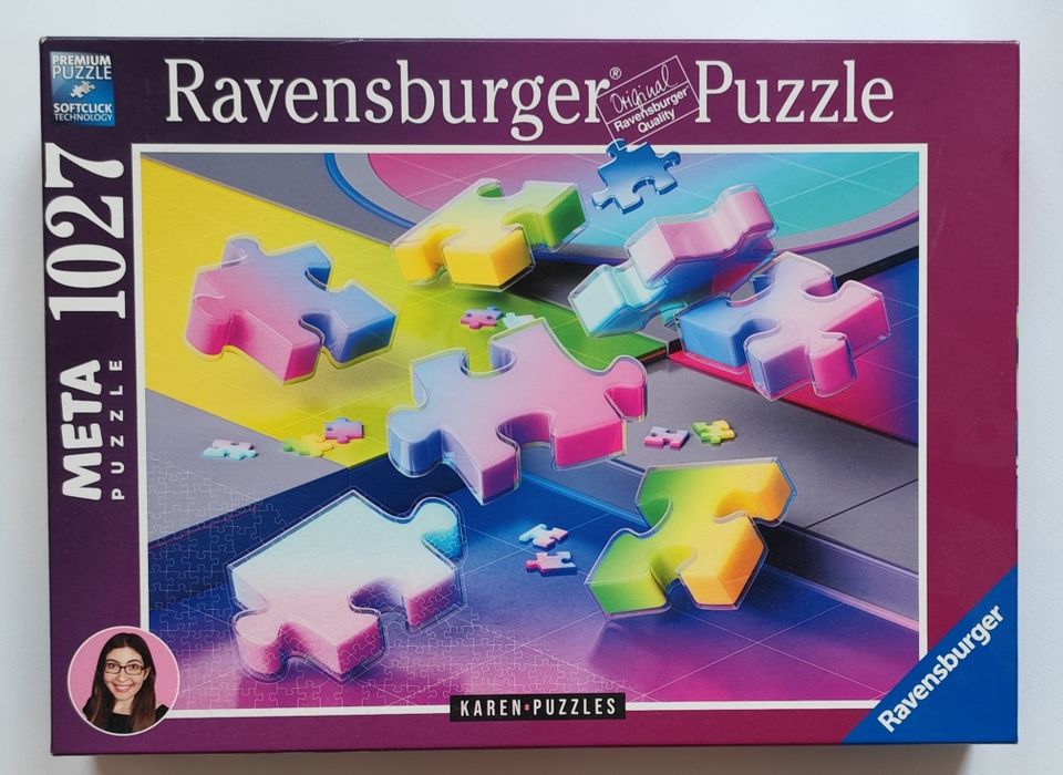 Пъзел с 1027 части Ravensburger "Gradient Cascade"