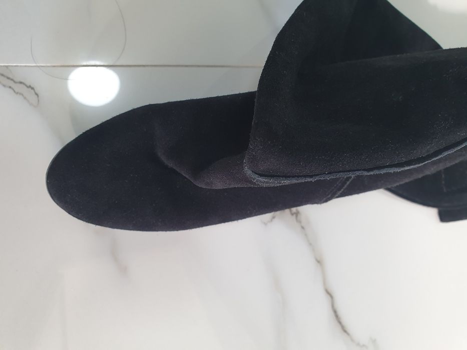 Cizme zara piele intoarsa nr. 38