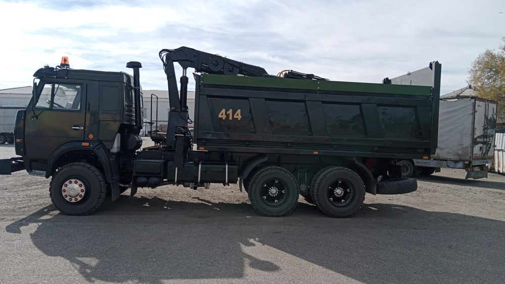Вывоз мусора КамАЗ 14 тонн самогрущик
