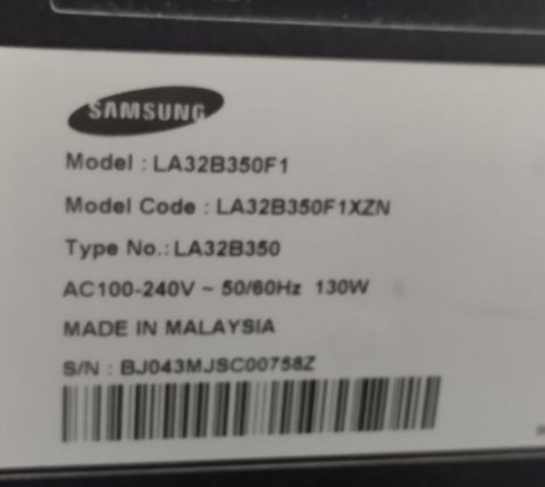 Телевизор Samsung 32