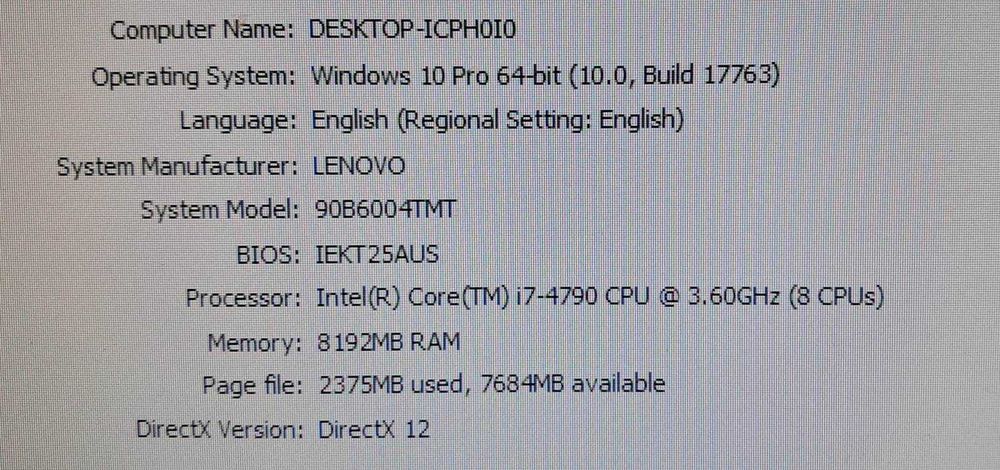 Unitate PC i7 4790/GT 720/8 GB DDR3/ HDD 500 GB/CS GO