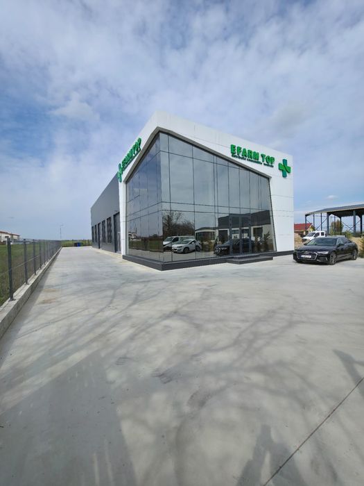 Hala nouă de închiriat 200mp + curte 300mp