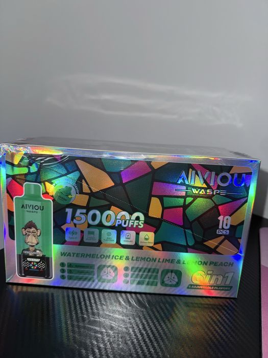 Vape 150,000 6 in 1 reincarcabil (pachet 3 bucati)!