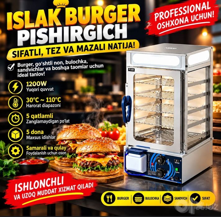 Islak burger aparat