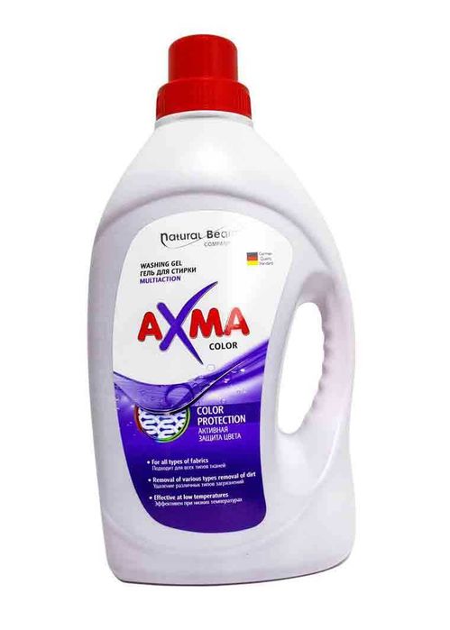 Гель для стирки AXMA, для цветного белья (5 кг)