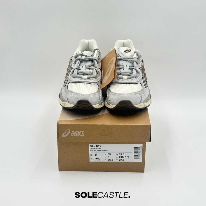 ASICS Gel-NYC 'Cream Cement Grey Brown'
