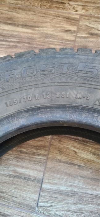 Зимние шины "Gislaved" 165/70/13, б/у. 2 шт.