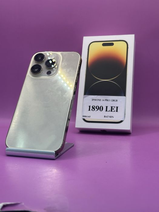 Iphone 14 Pro 128Gb 82% •Amanet Matei Crangasi•98865